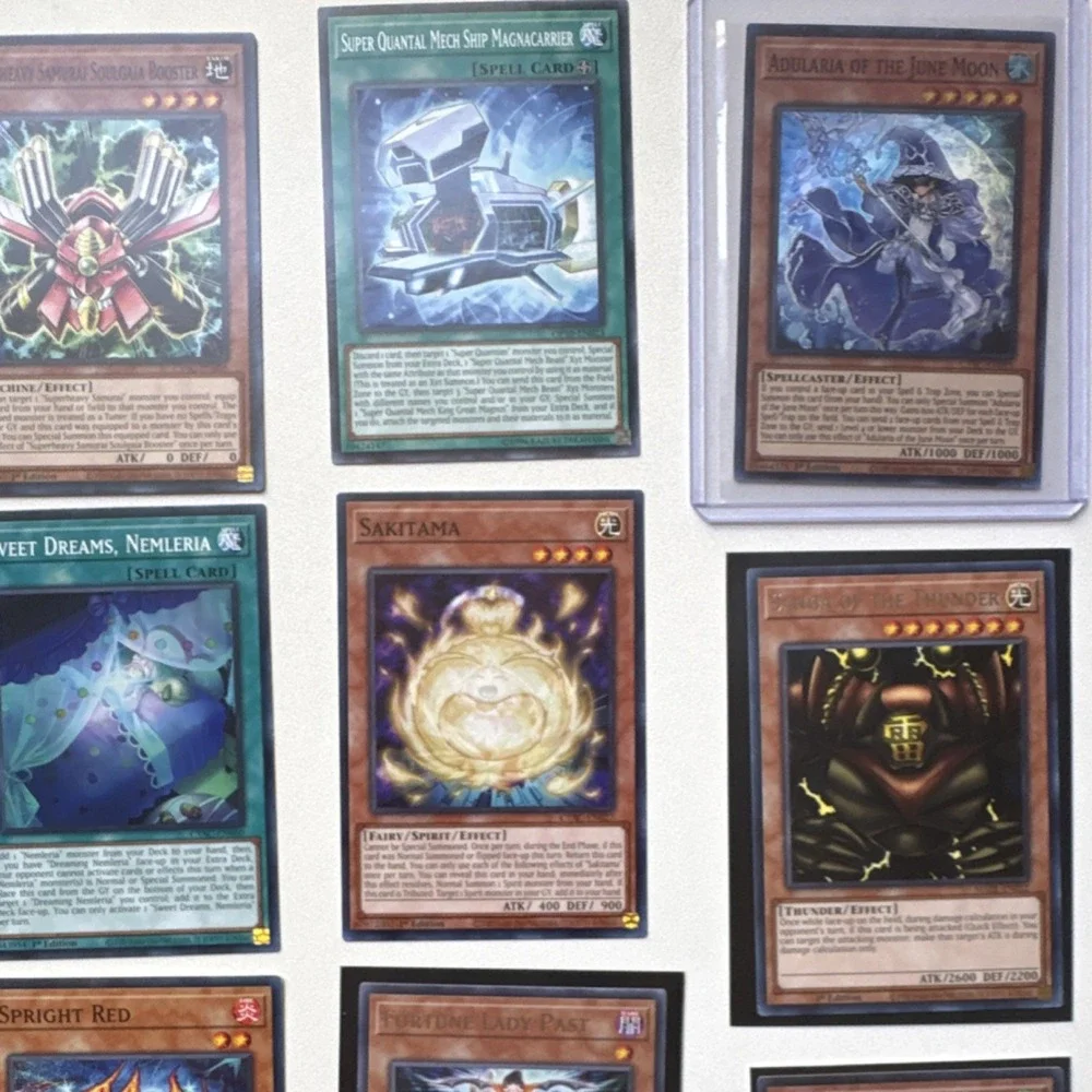 Konami Yu-Gi-Oh! 1st Edition 20-Card Lot Shadow Ghoul, Titanocider, Sakitama